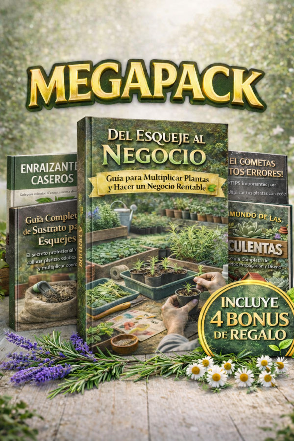 Megapack del Esqueje al Negocio
